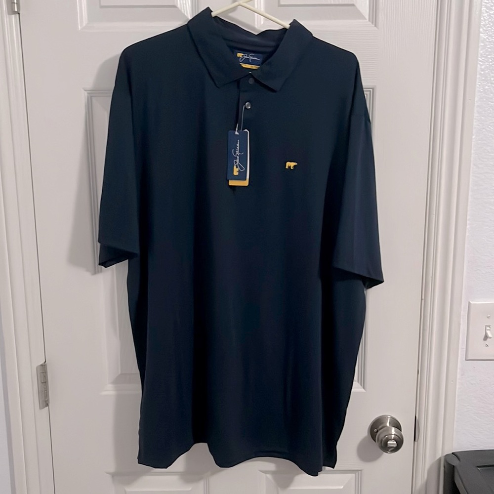Navy blue golf polo nwt XXL